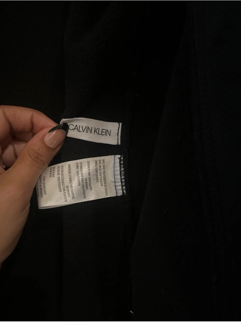 Calvin Klein Gray Softshell Zip Jacket | Embroidered Logo | Men’s Medium